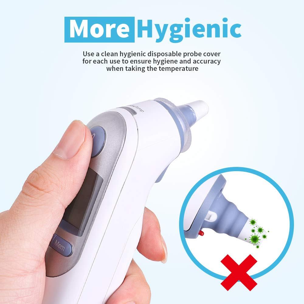 200 Counts CEI Disposable Ear Thermometer Covers for All Braun Models