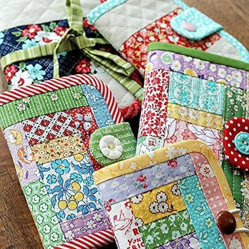 50pcs 8 x 8 inches Multicolor Cotton Fabric Bundle Squares for Quilting  Sewing, Precut Fabric Squares for Craft Patchwork