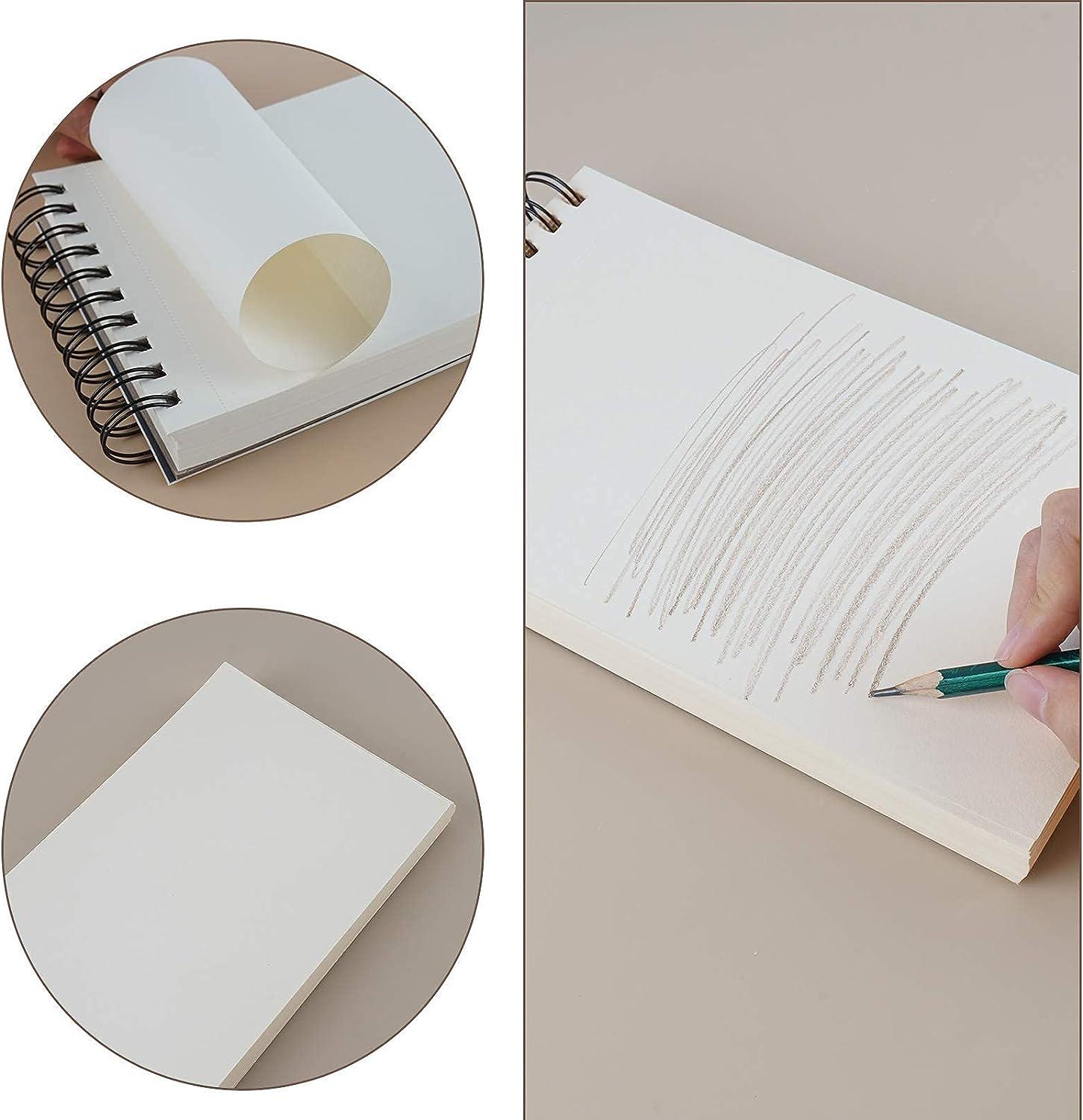 Spiral Bound Watercolor Paper Pad Sketchbook for Beginners