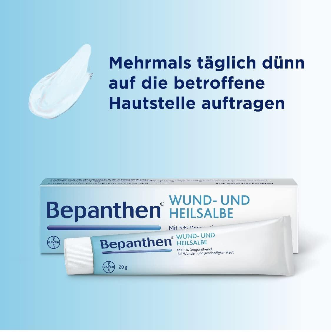 Bepanthen Wound and Healing Ointment Supports Healing of Small