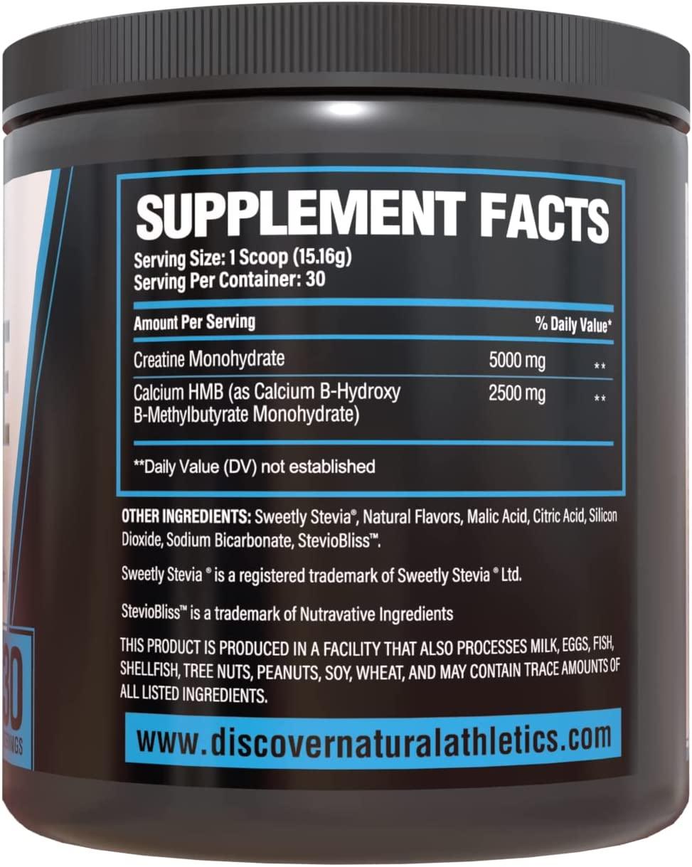Creatine HMB Discover Natural Athletics DNA Creatine + HMB for