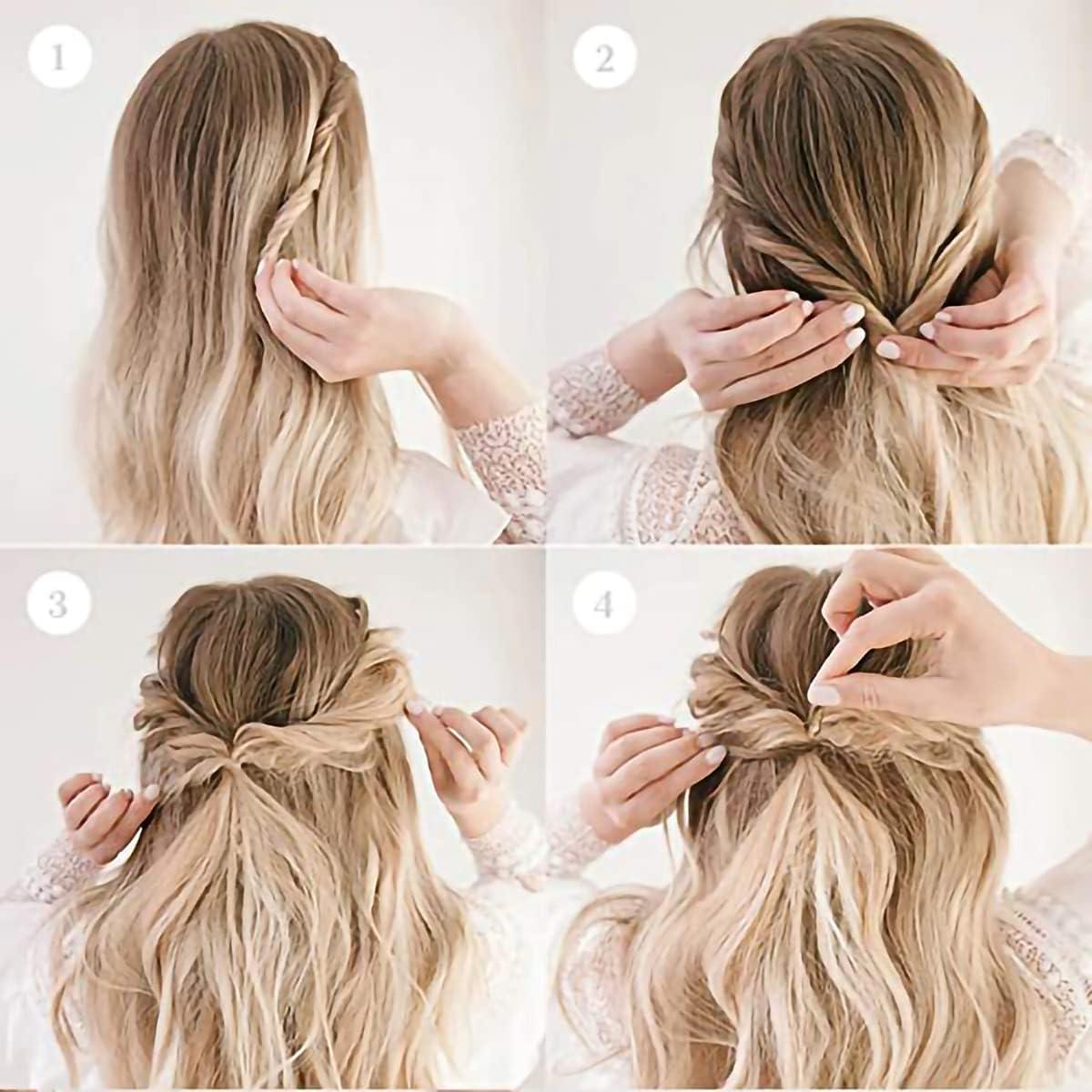 U Shaped Hair Pins Gold French Blonde Bobby Buns Clips for Updos