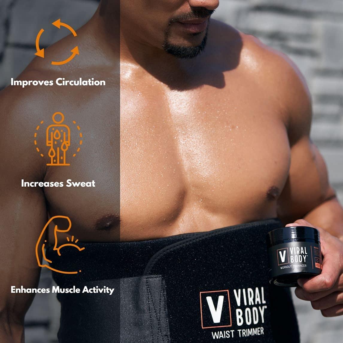 Viral Body Workout Enhancer Sweat Cream 5 Ounce Jar Thermogenic