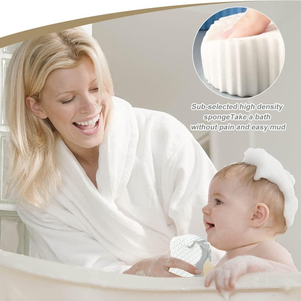 oAutoSjy Ultra Soft Exfoliating Bath Sponge 3D Painless Bath