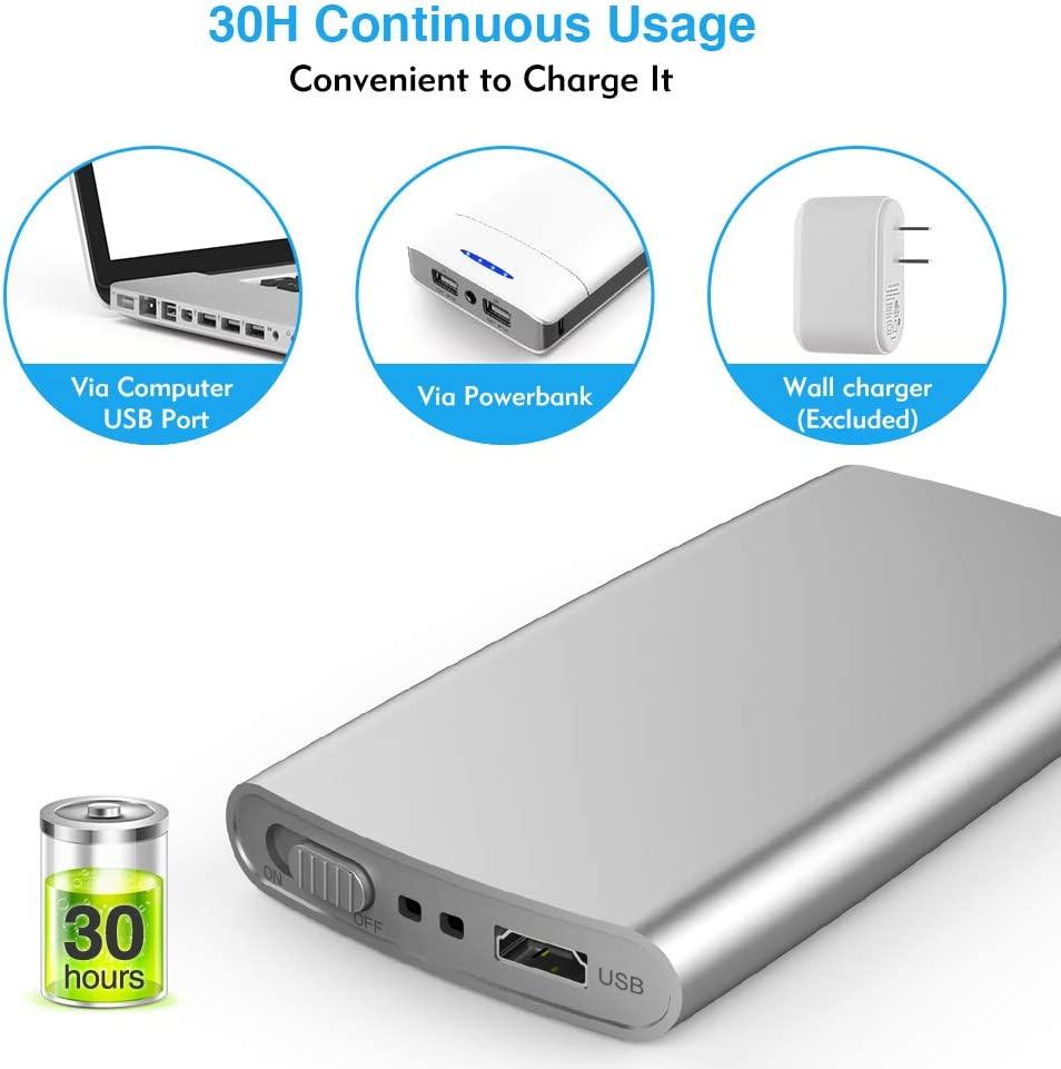 TEC.BEAN 24 Modes TENS Unit Muscle Stimulator Rechargeable TENS Machine