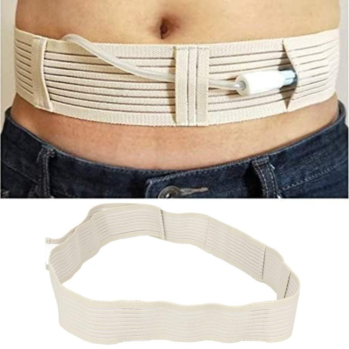 Abdominal Dialysis Catheter Fixation Device GTube Holder Belt