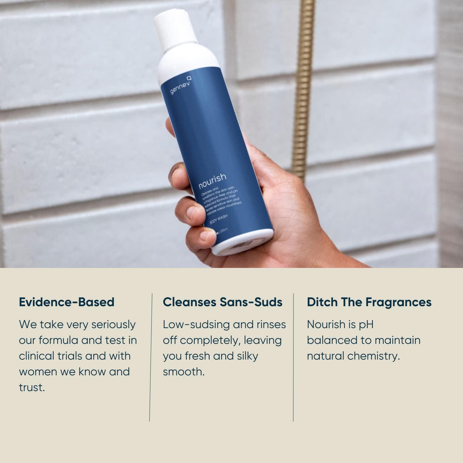 Gennev Ultra-Gentle Body Wash | pH-Balanced Feminine Wash for Women |  All-Natural, Fragrance-Free (8oz) | Buy Now with Express International  Delivery