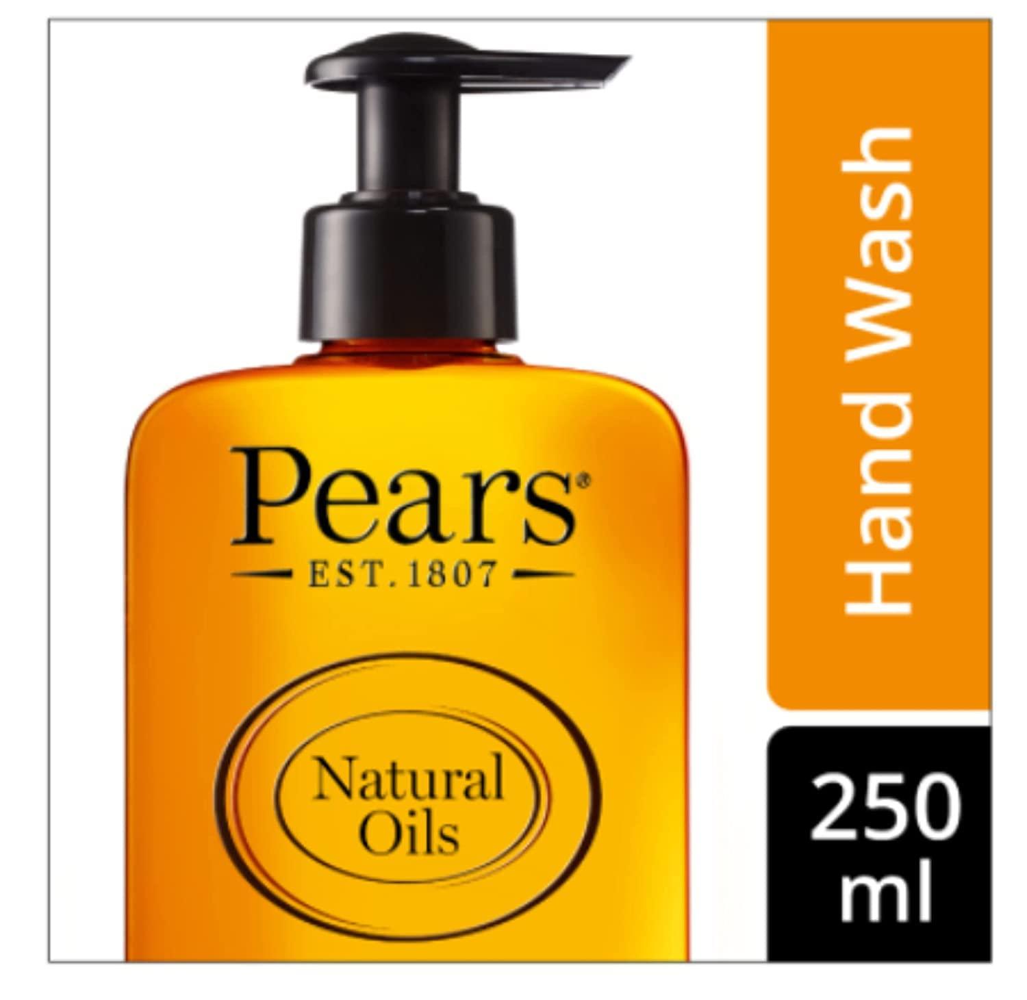 Pears Pure & Gentle with Natural Oils Hand Wash 98 Pure Glycerin