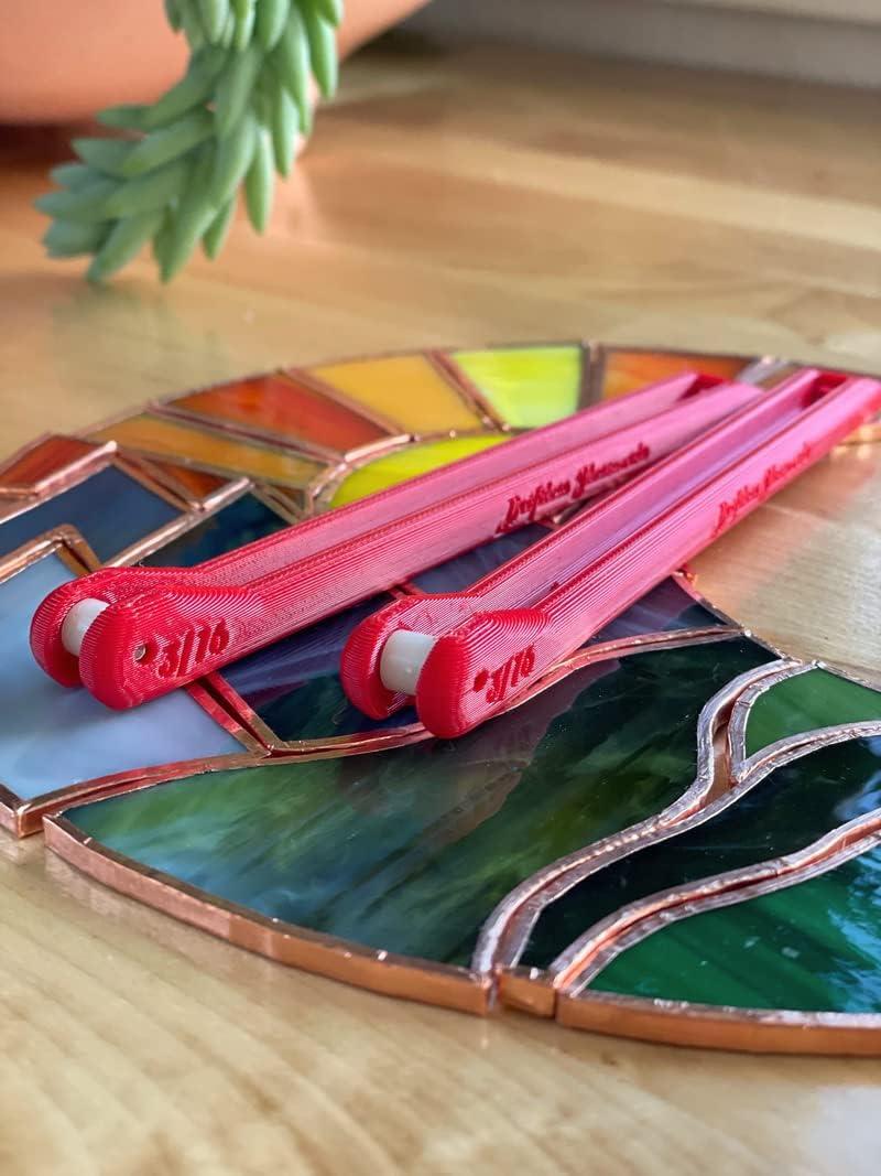 3/16 Stained Glass Hand Foiler Tool Easy Foiling Tool for Stained Glass Projects