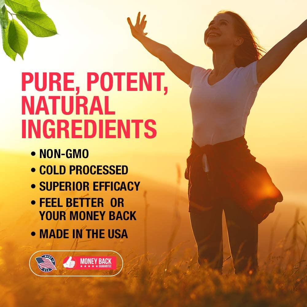 Folic Acid Drops Liquid Vitamin B9 Supplement for Blood Cells, Brain