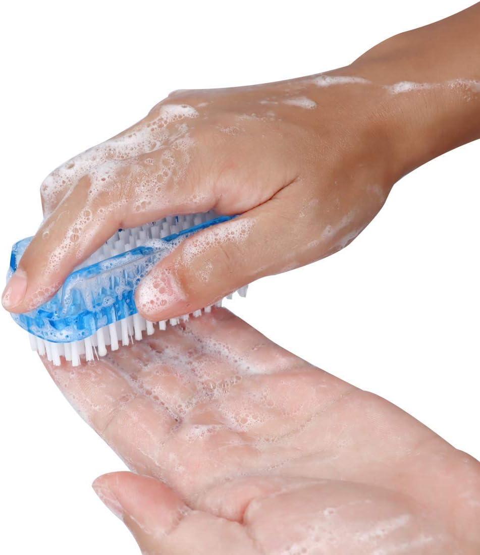 Nail Clean Brush & Pumice Stone Cleaning Scrubbing Brushes (2pcs
