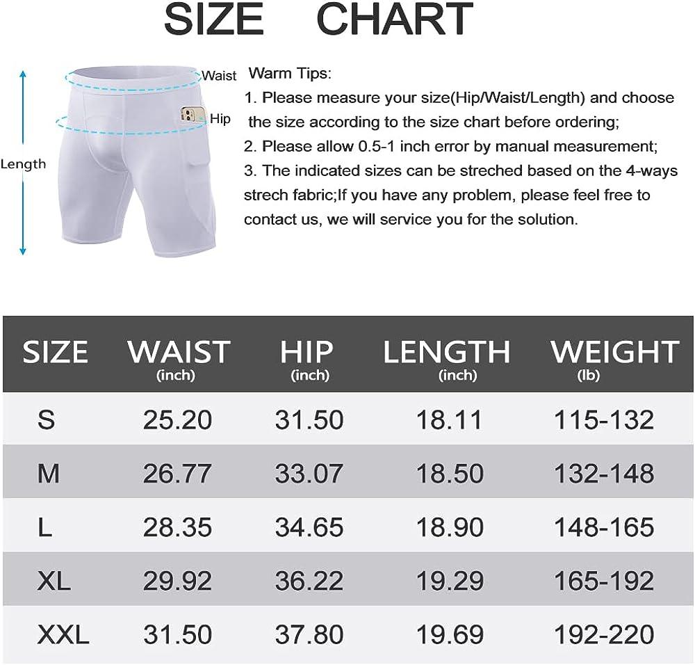 Mens Compression Shorts Base Layer Boxer Tights Briefs Skin Fit