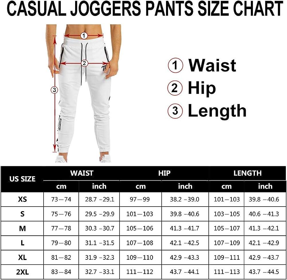 Jogger Pants Size PIDOGYM Men's Slim Striped Athletic Jogger Pants - Main Image