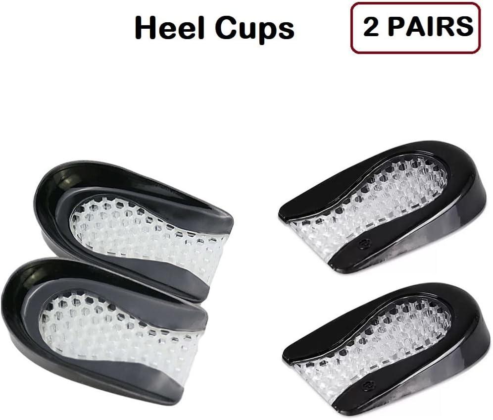Comfortable Heel Pain Relief Insoles - Unisex Shock Absorbing for All Shoes