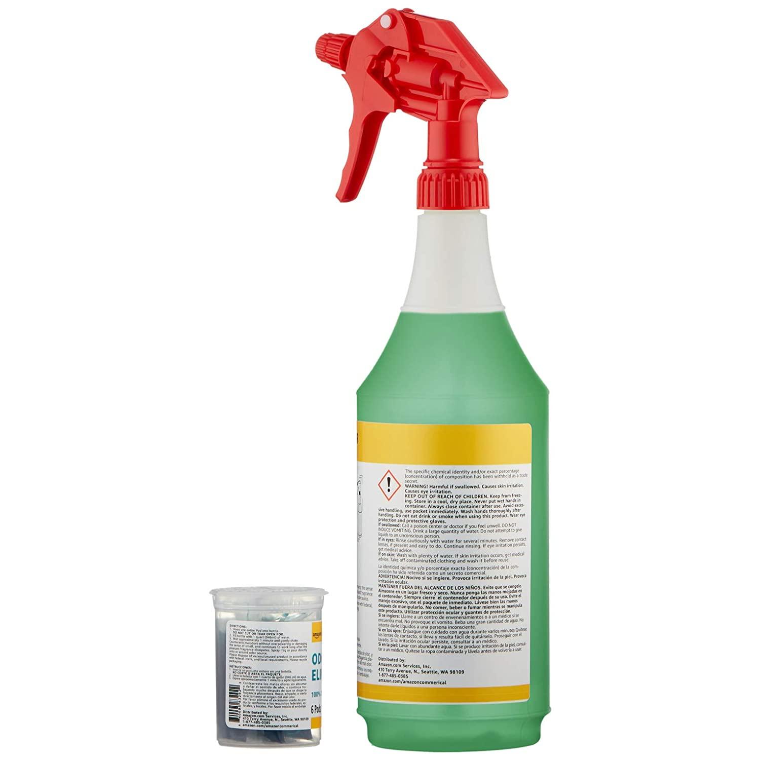 Dissolvable Odor Eliminator Kit with 6 Refill Pacs Kit