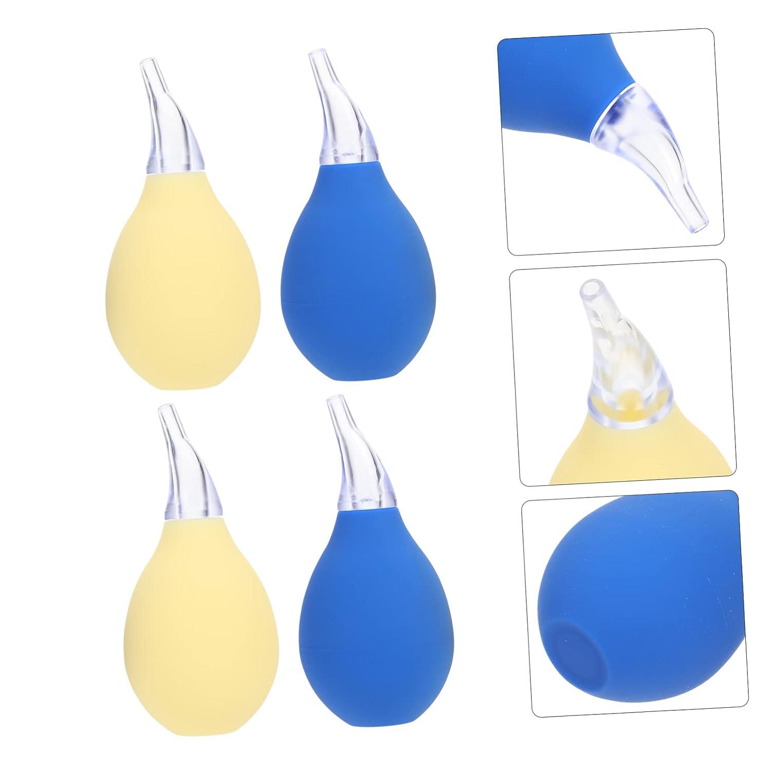 Healvian 4pcs Nasal Aspirator Nose Aspirator for Babies Straw Cleaner ...