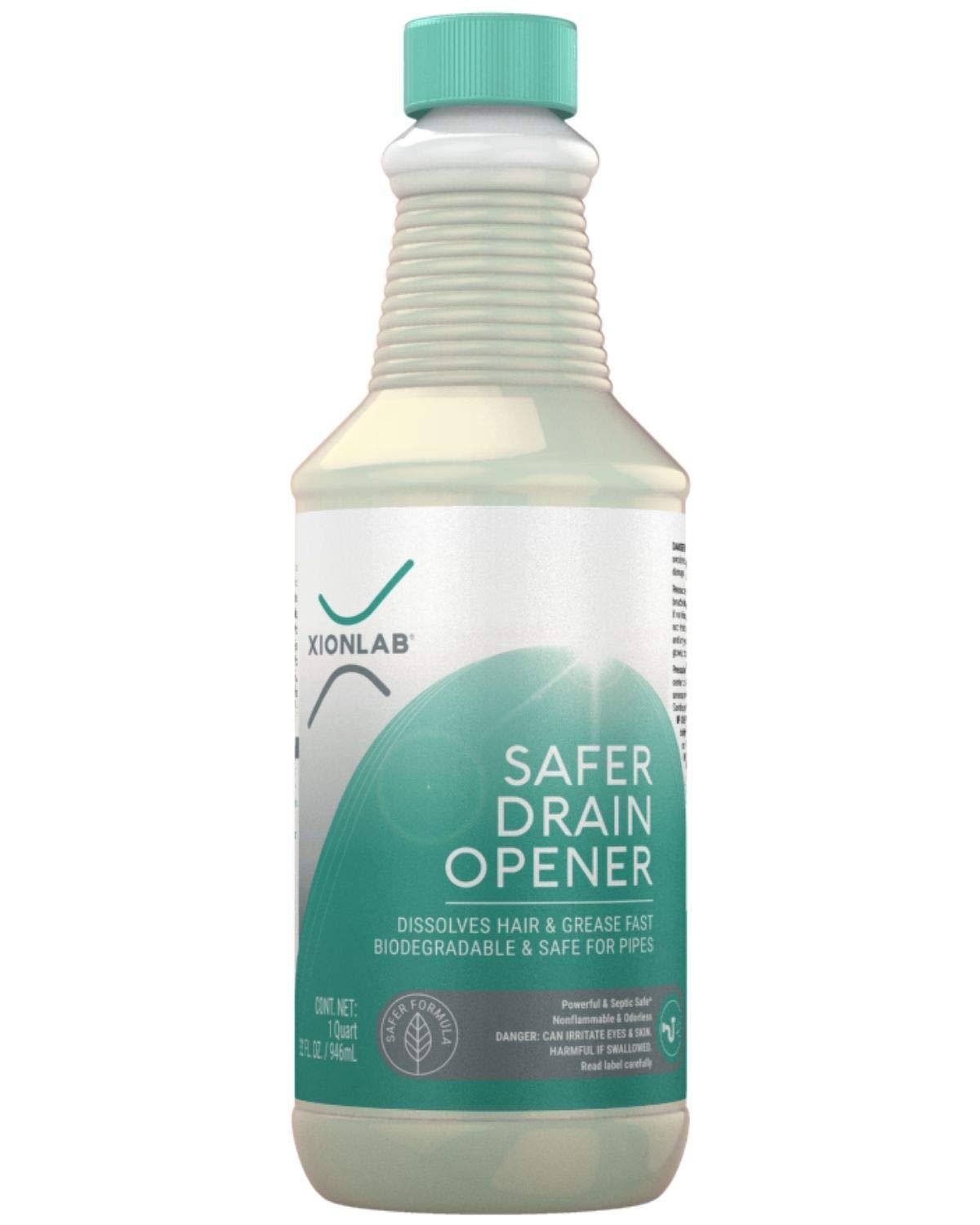 XionLab Safer Greener Drain Clog Remover IndustrialStrength Liquid