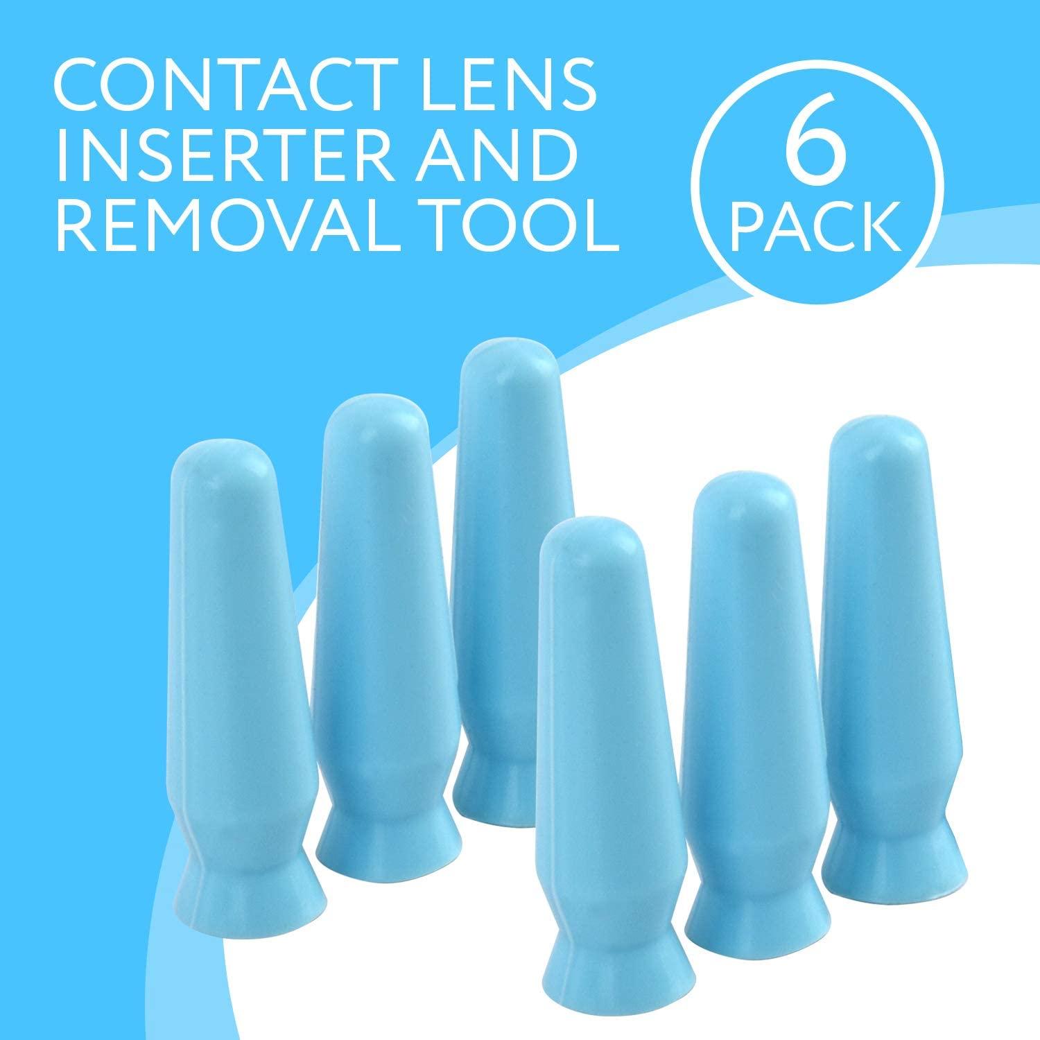 Scleral Lens Remover & Inserter Pack of 6 Ventless Contacts Removal