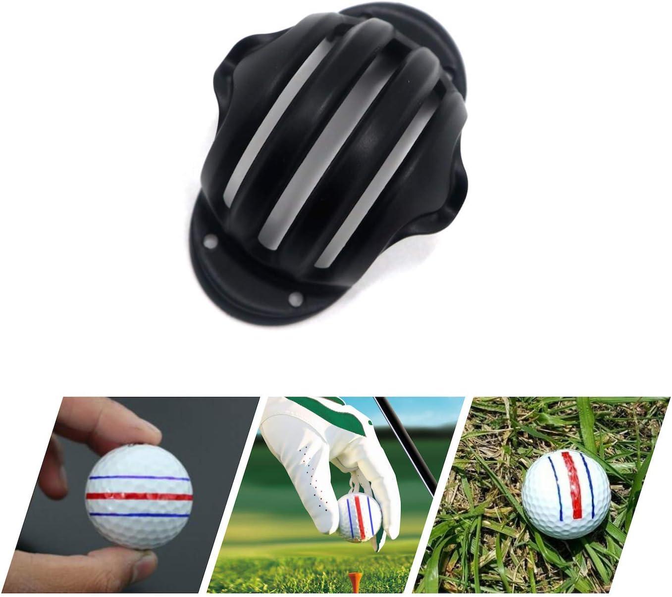 Golf Ball Line Marker Alignment Kit,Triple Track Golf Ball
