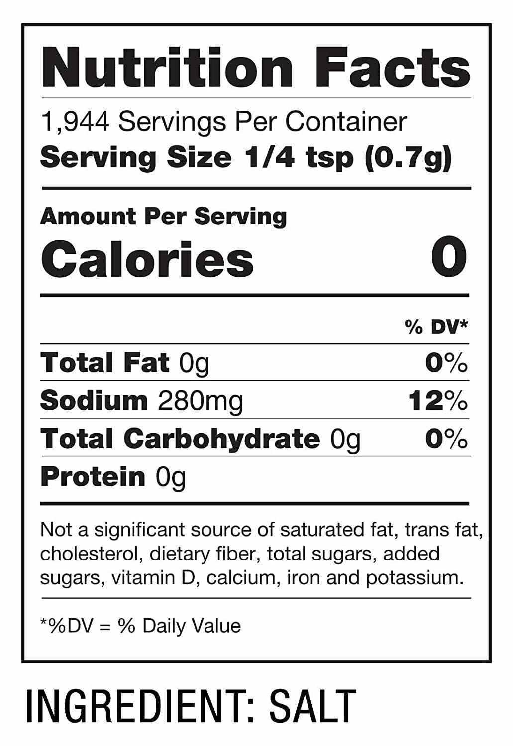 Diamond Crystal Kosher Salt Full Flavor, No Additives and Less Sodium