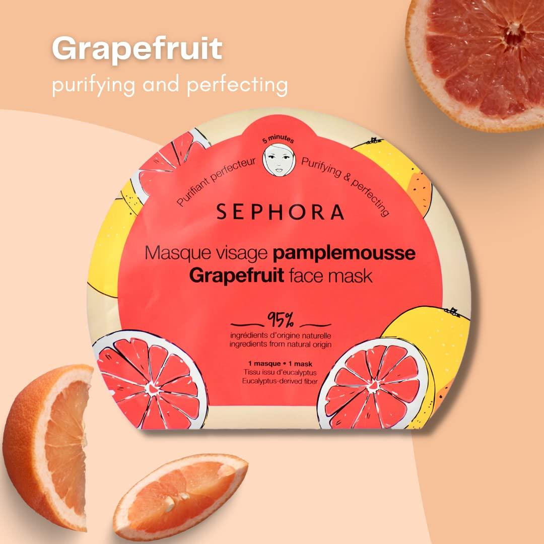 Sephora Grapefruit Face Mask Masque Hydrating and Antipollution