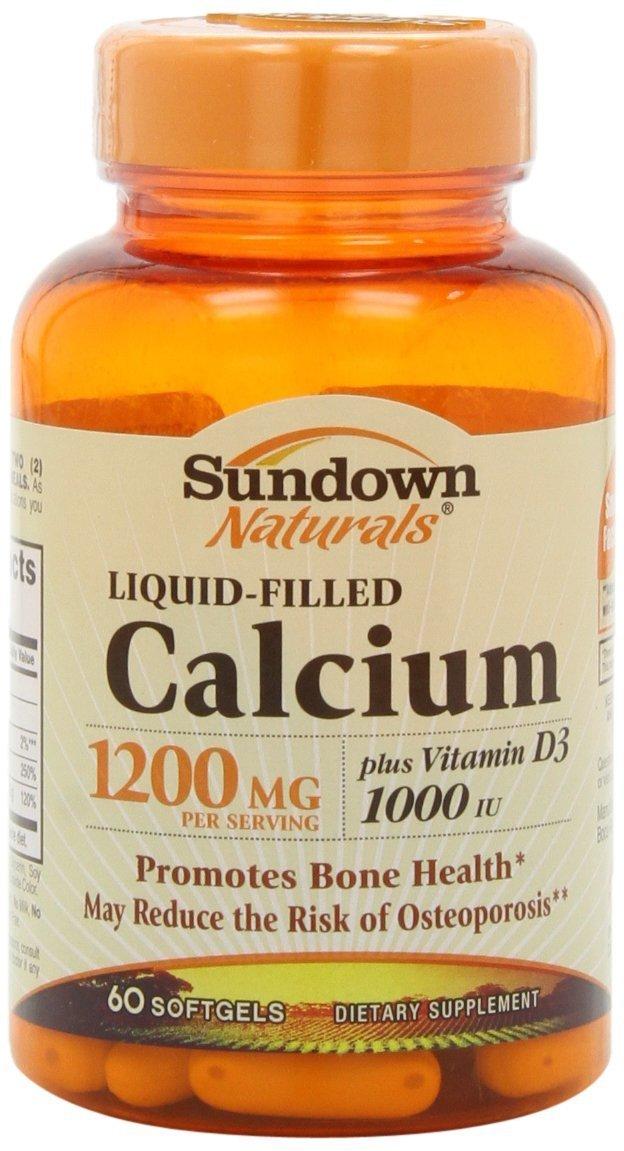 Sundown Naturals LiquidFilled Calcium Plus Vitamin D360 Softgels