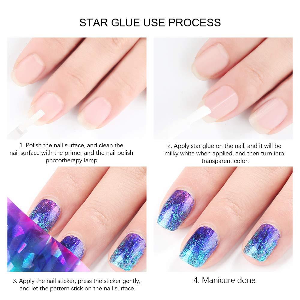 Nail Art Tutorial : Galaxy Nails · How To Paint Patterned Nail Art · Beauty  on Cut Out + Keep