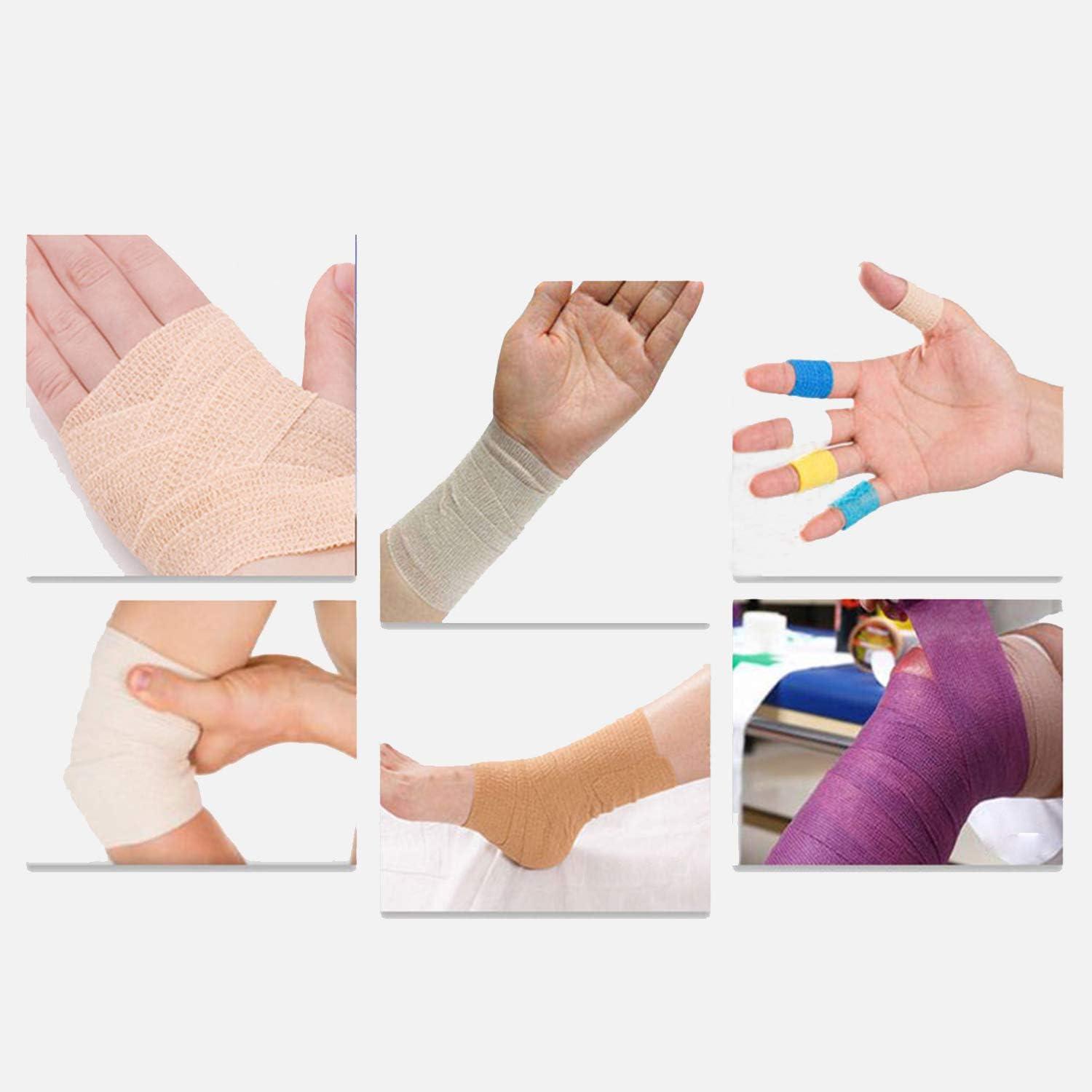 Self Adherent Wrap Cohesive Bandages Athletic Elastic Cohesive Bandage