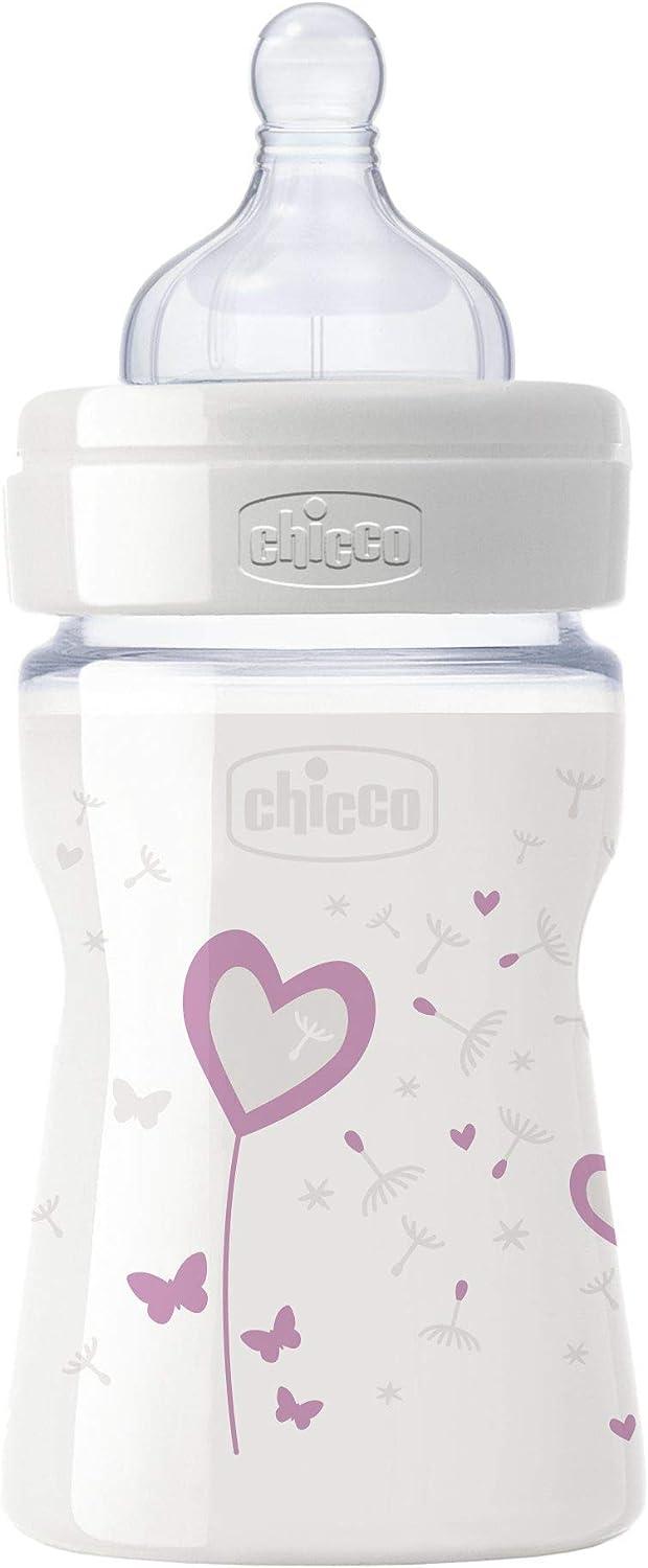 Chicco glass feeding bottle 150ml sale