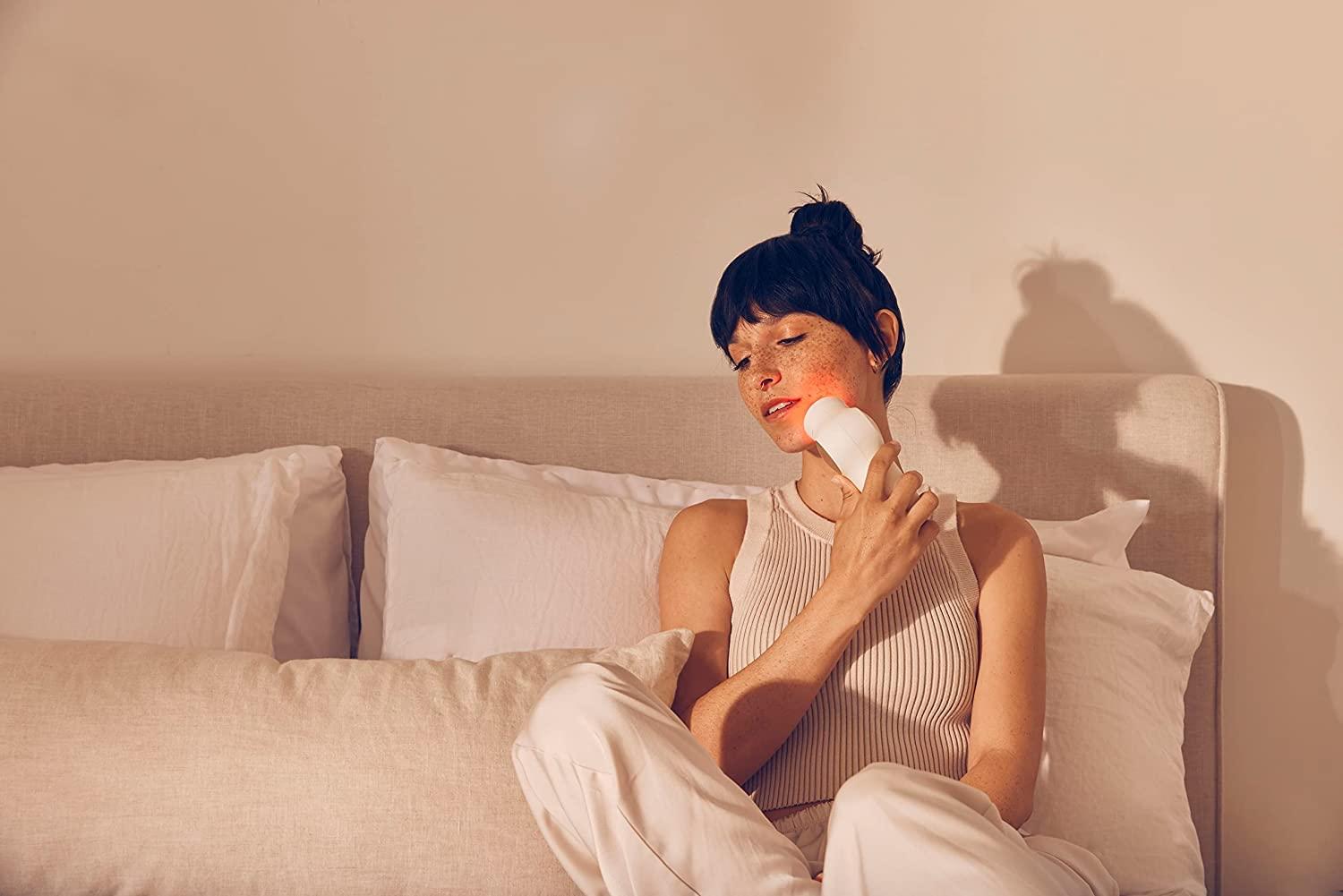 TheraFace PRO Handheld Facial Massage Device 8in1 Electric Face