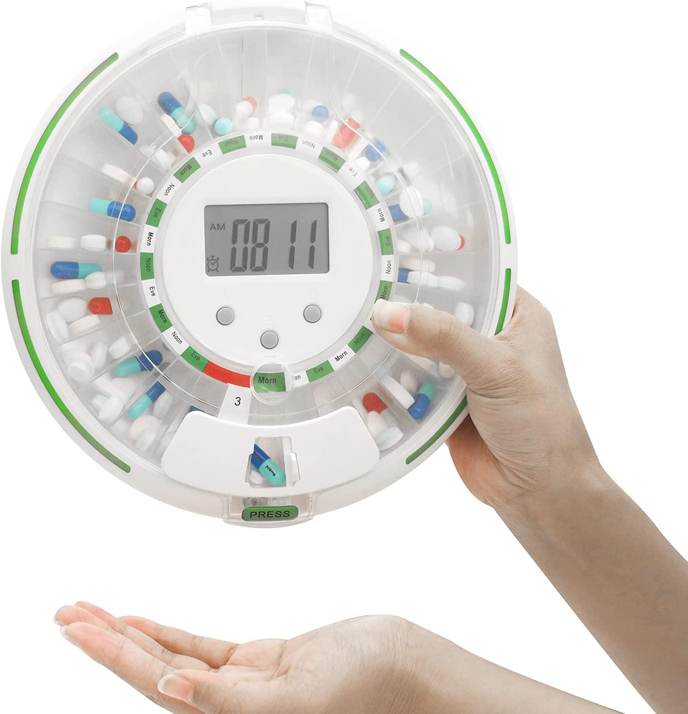 Pointells Automated Pill Dispenser 28Day Electronic Medication