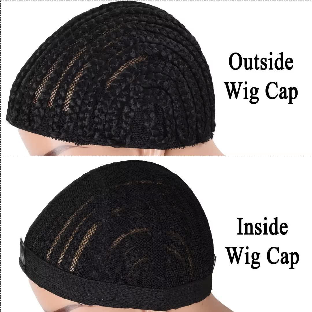 BLACK WIG CAP