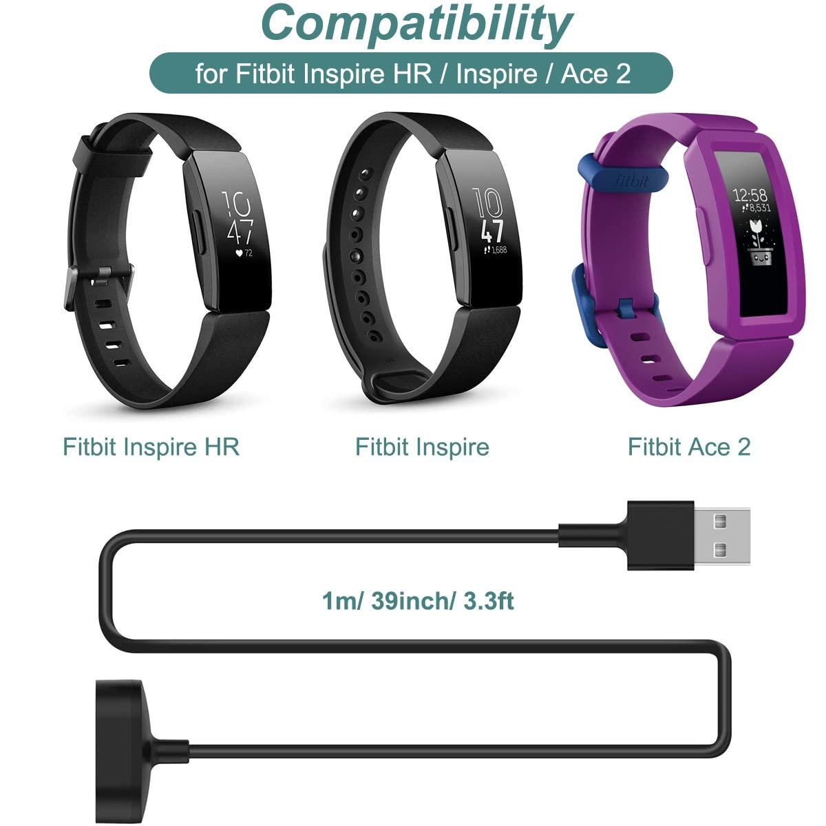Charger for Fitbit Inspire HR Fitbit Inspire Fitbit Ace 2