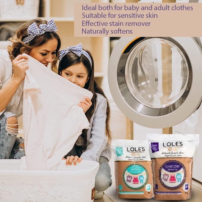 LOLE'S Natural Granule Soap for Laundry - Savon Marseille Laundry