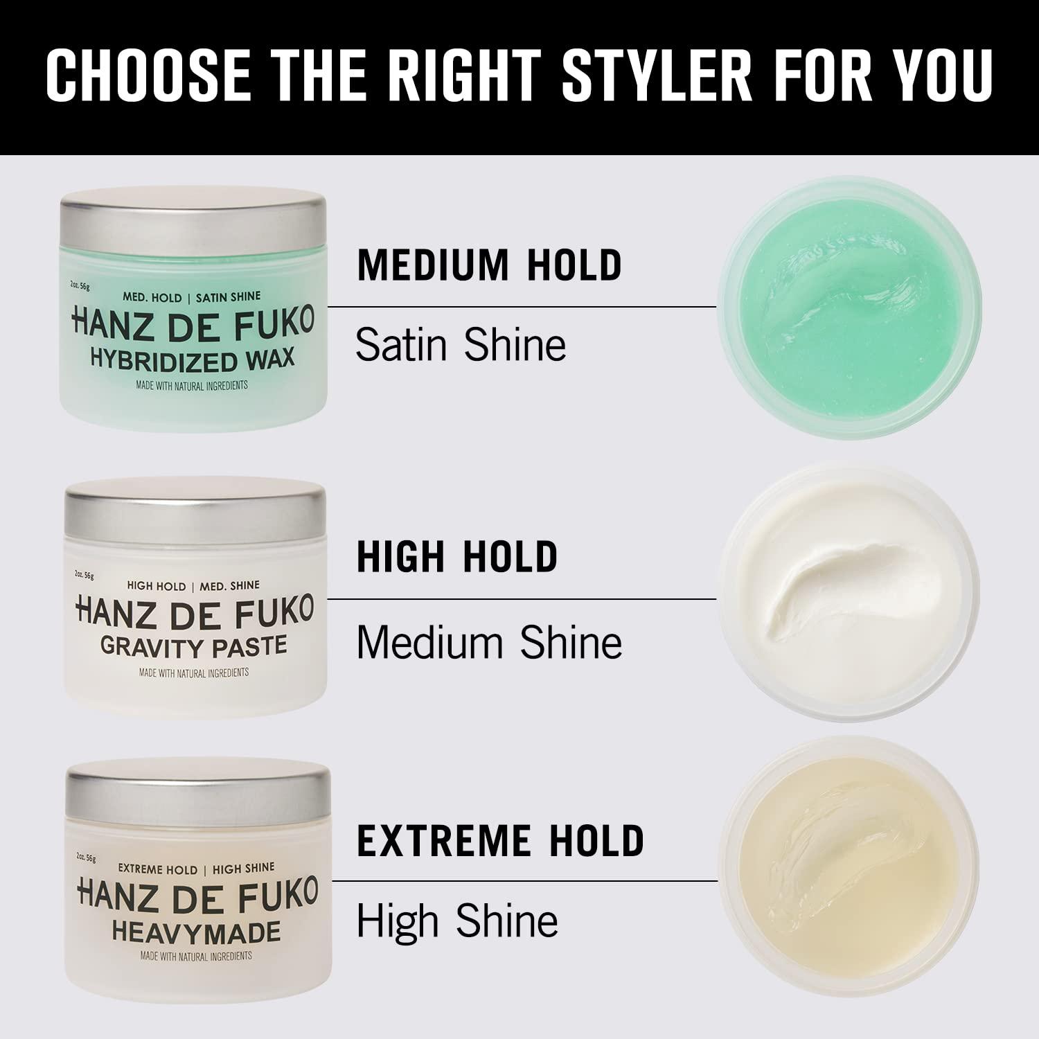 HBS GOD OF WAX Ⅱ got2b Glued Spiking Hair Wax, Fierce Hold, 2 oz, high shine