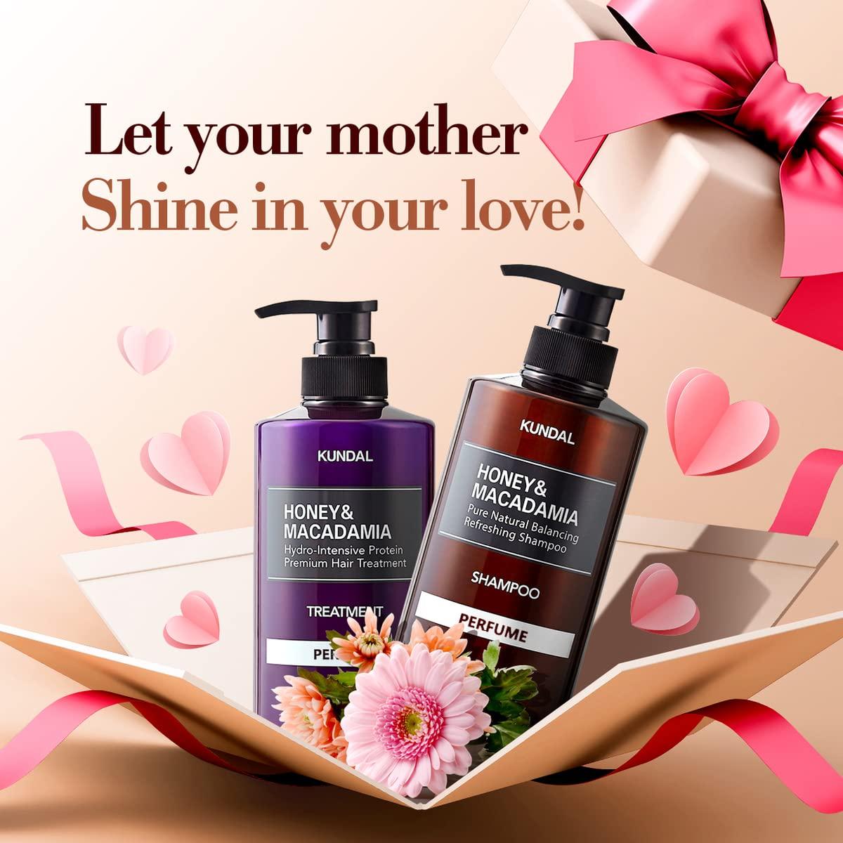 KUNDAL Sulfate Free Shampoo and Conditioner Set with Argan Oil