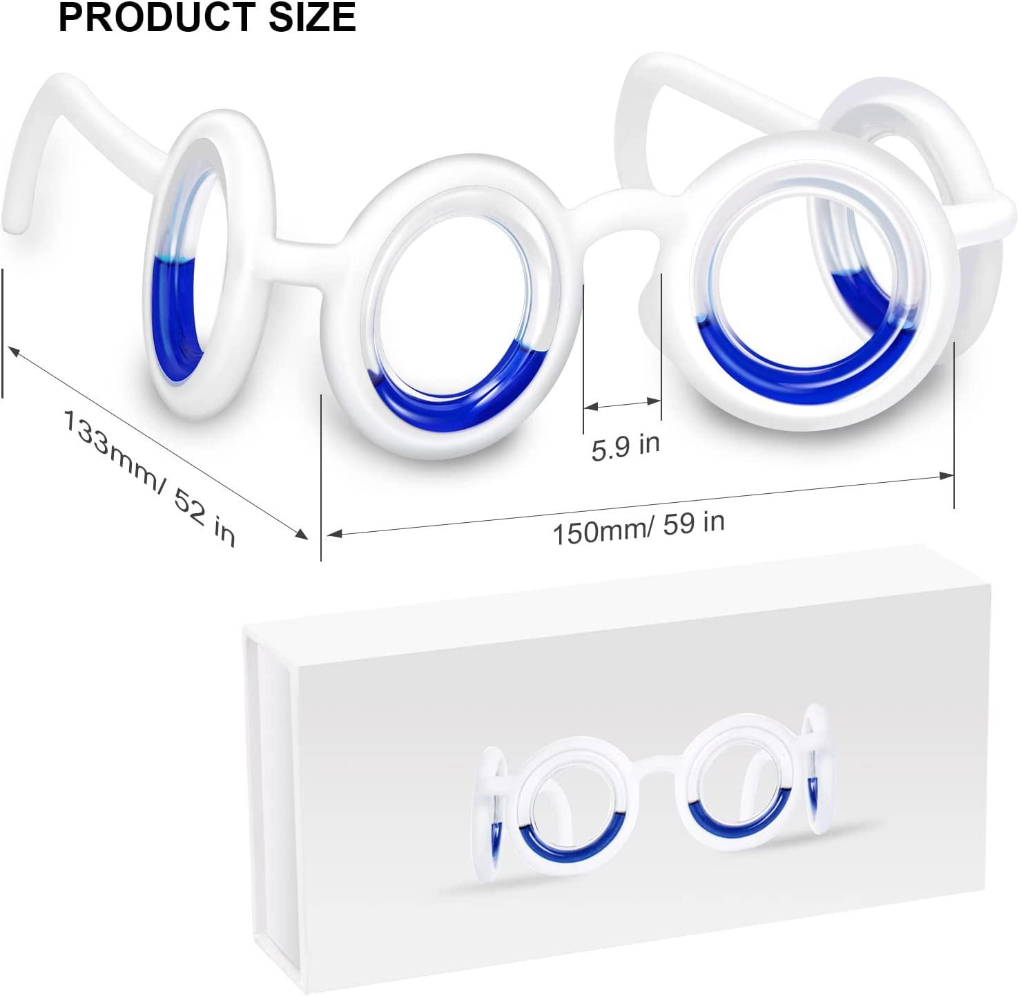 AntiMotion Sickness Smart Glasses, SHOZXLCCI Portable Raised Airsick