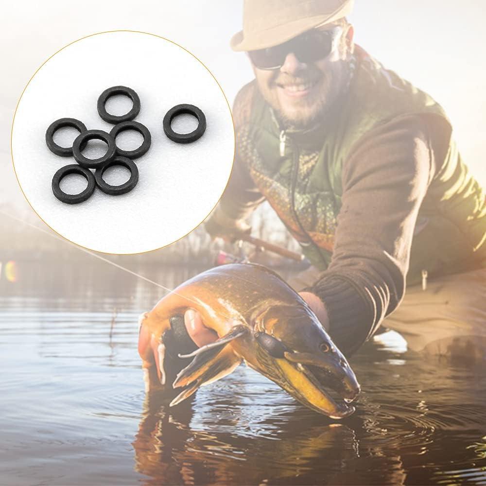 Dr.Fish 50 Pack Fly Fishing Tippet Rings Stainless Steel Solid Lightweight  Low Profile 2mm/2.5mm Freshwater Trout Salmon Crappie Bluegill Steelhead  2mm-50 Pack