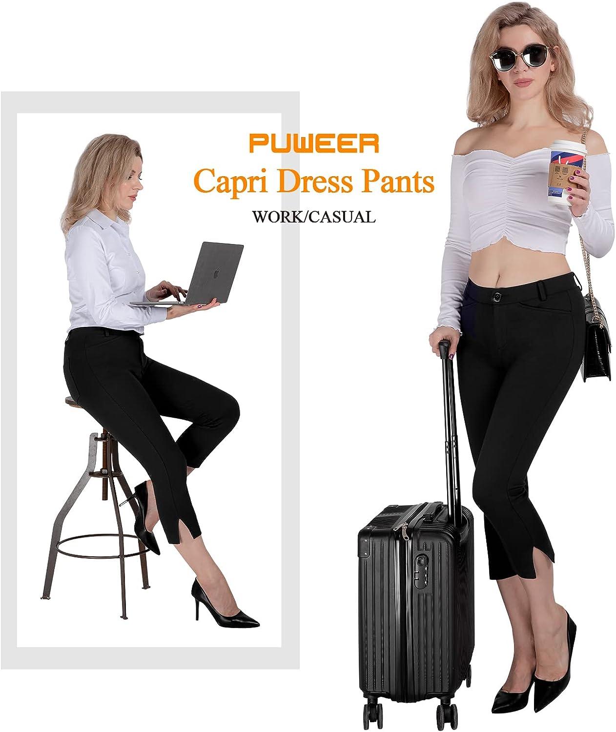 capri dress pants
