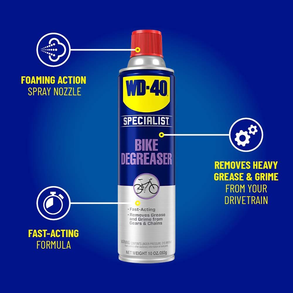 Dirt and Oil Degreaser Spray, WD-40 Cleaner & Degreaser