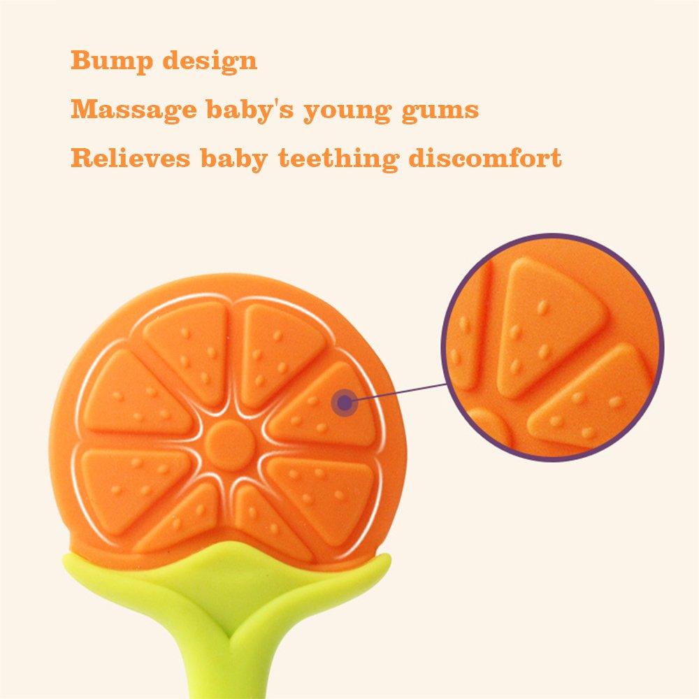Baby Teething Toys Natural Organic Freezer Safe Teether Set with