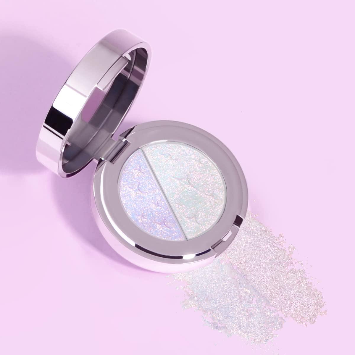 Serseul Chameleon Highlighter Palette Highlighters Makeup Highlight Powder Color Shifting Eye