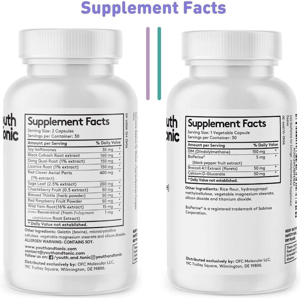 Female Hormone & Estrogen Balance Supplements Women All Stages