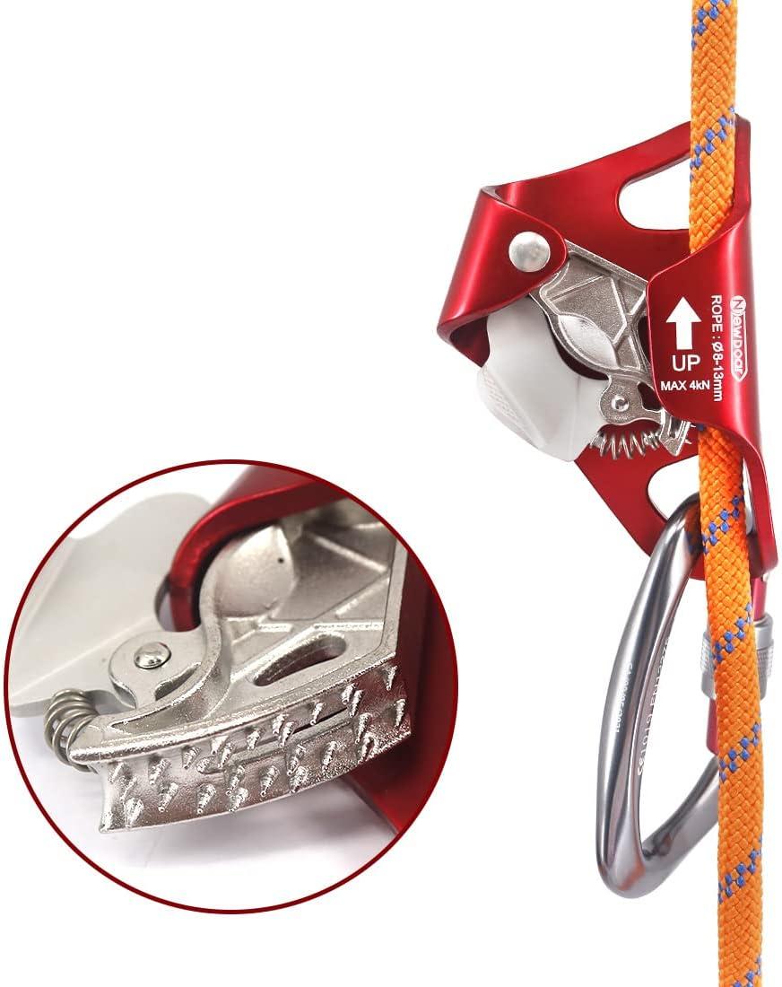 NewDoar Rock Climbing Chest Ascender Abdominal for Vertical Rope