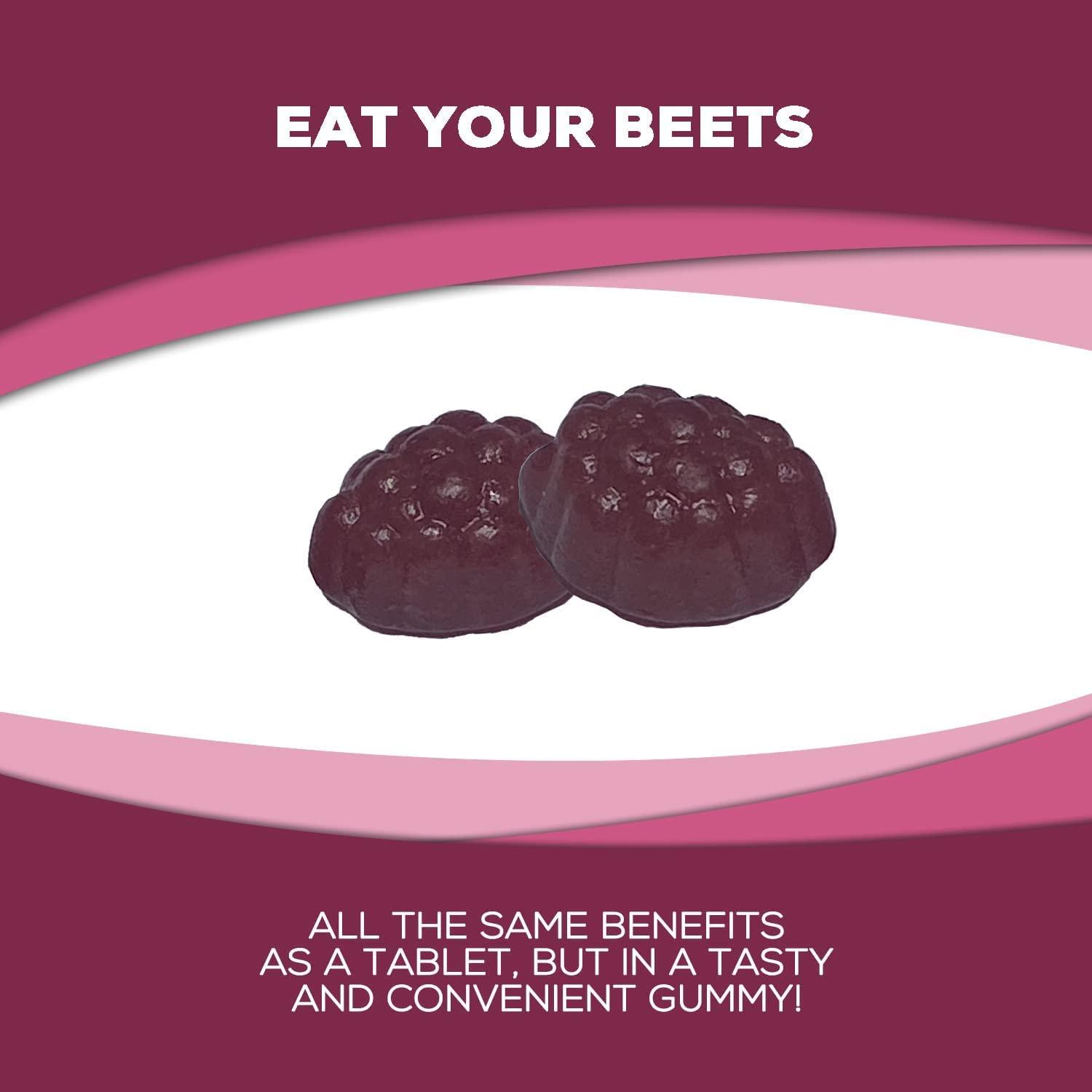 Beet Root Gummies with Magnesium & Vitamin C Extra Strength