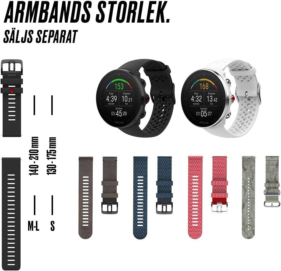 Polar Vantage M Unisex GPS Multi-Sport Watch with Optical Heart