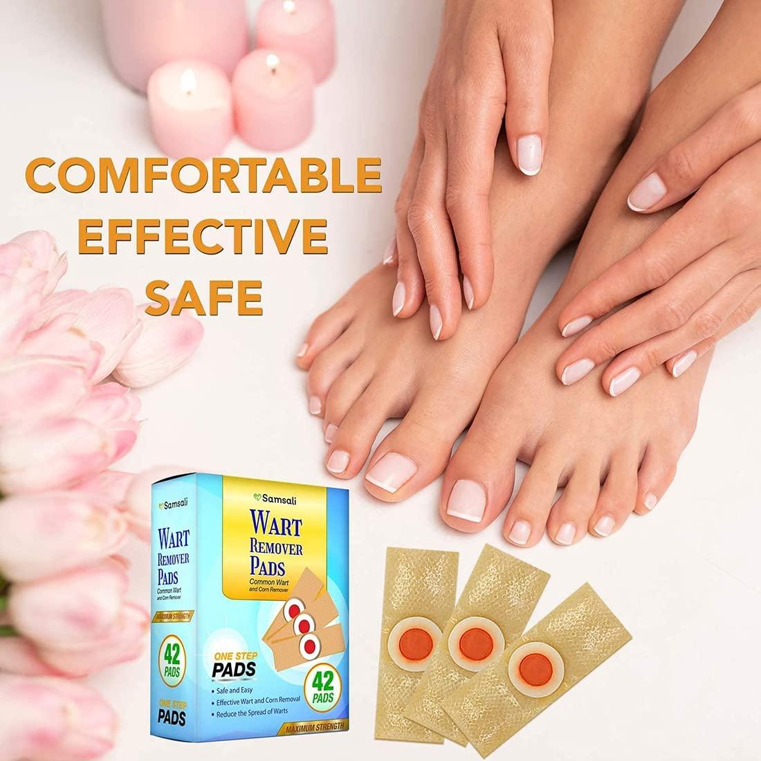 Samsali Wart Remover Pads, Highly Potent Wart Removal Treatment, All