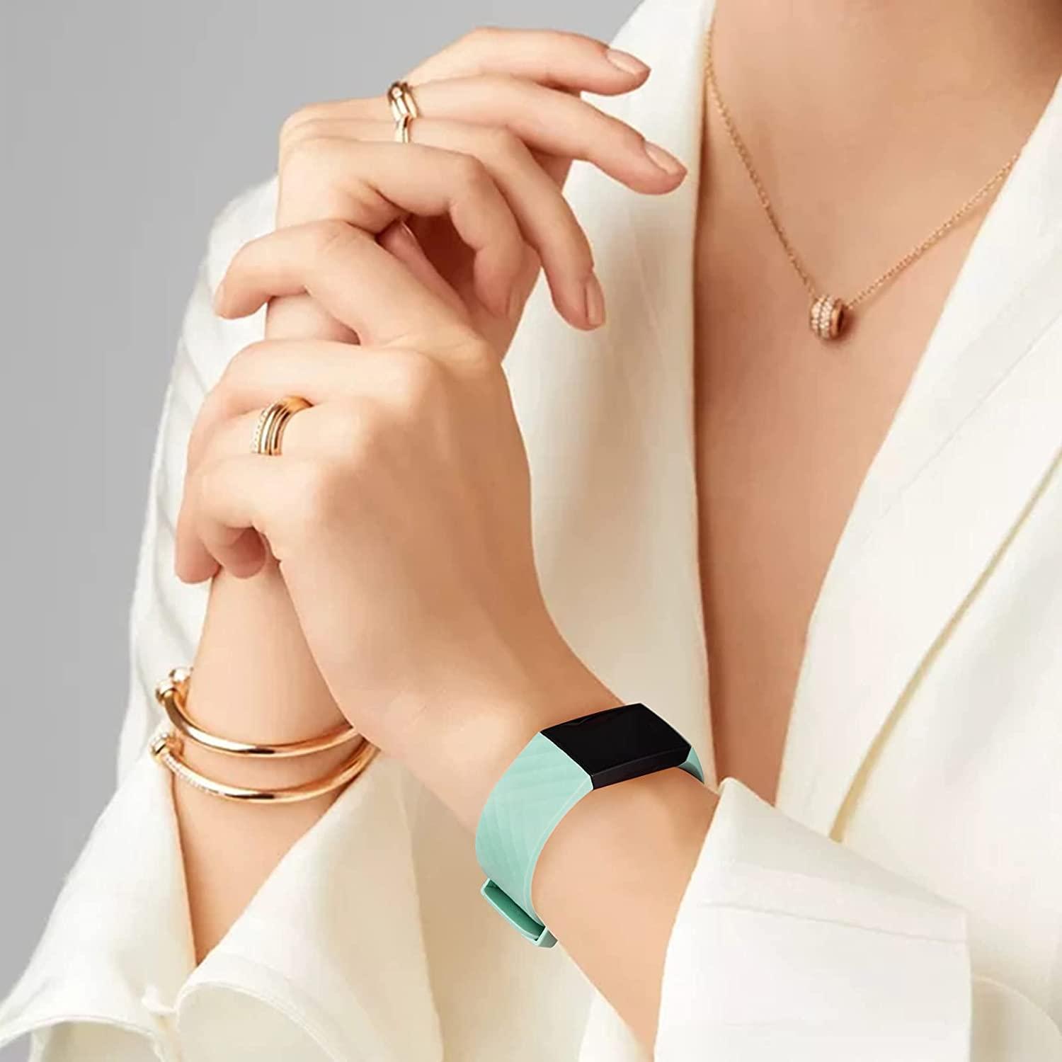 Bracelet connecté FITBIT Charge 3 Rose Gold / Blue Grey Fitbit en