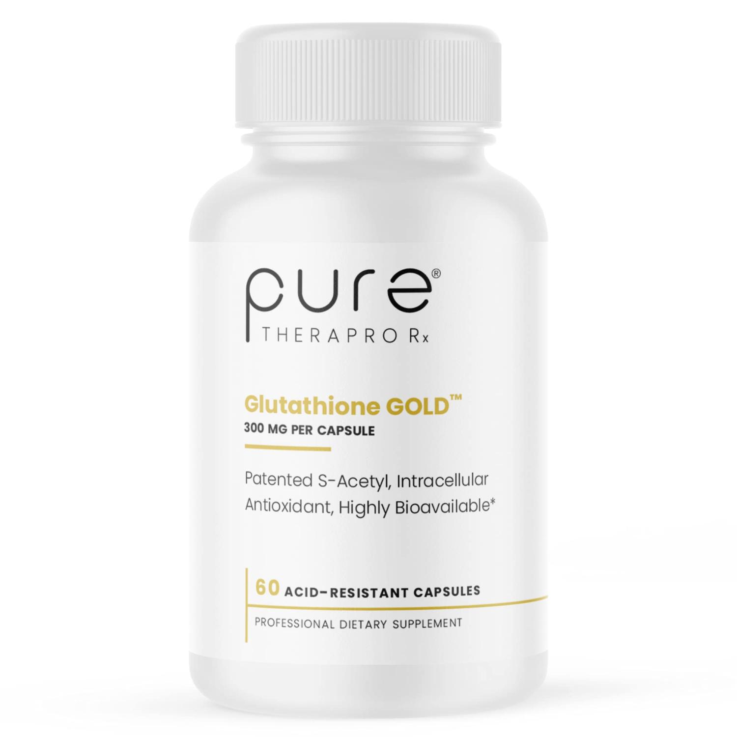 SAcetyl Glutathione Gold 300mg PER Capsule 60 DRcaps "AcidResistant" ExtraStrength