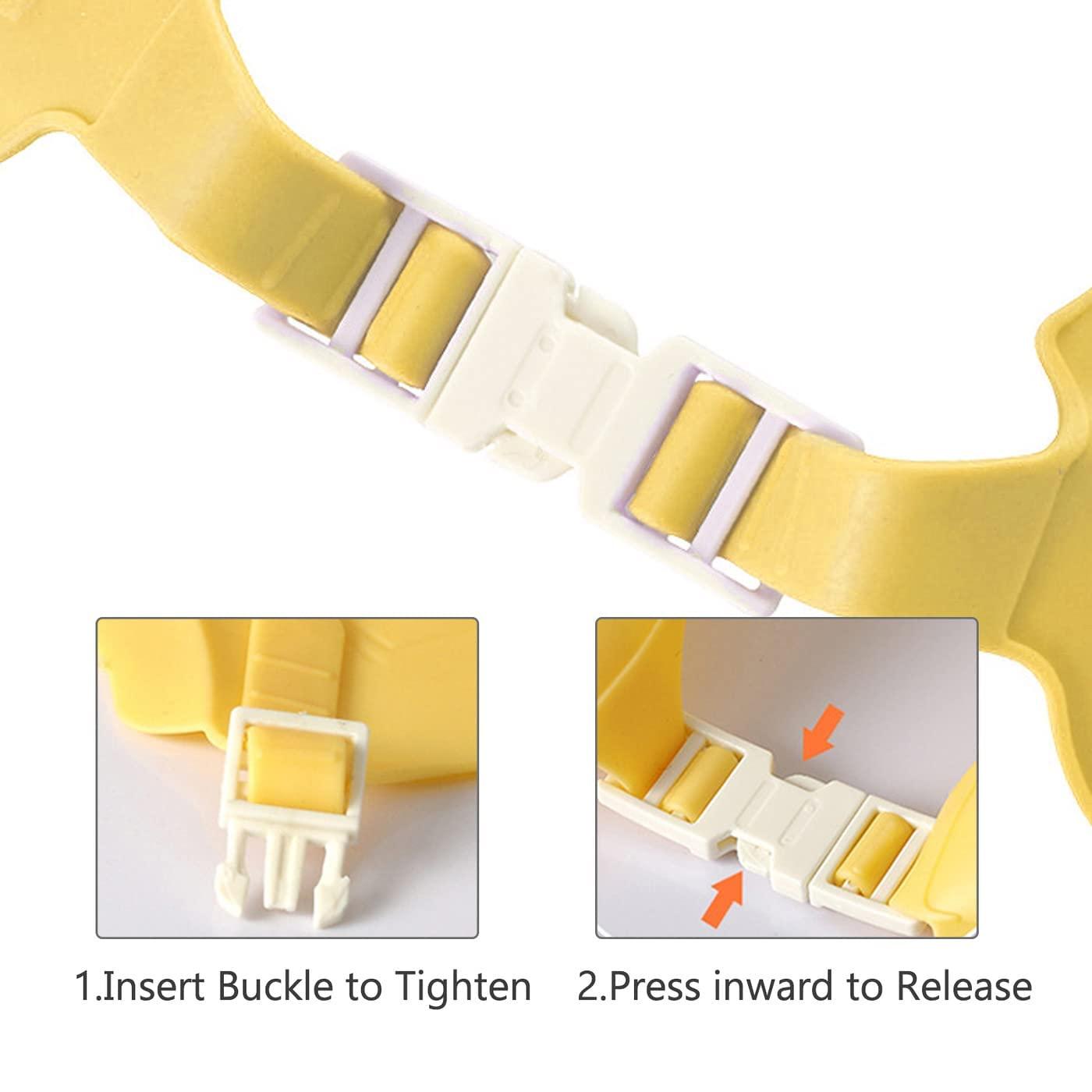 FUNUPUP 2 Pack Baby Shower Cap for Kids Adjustable Toddler Hair Washing